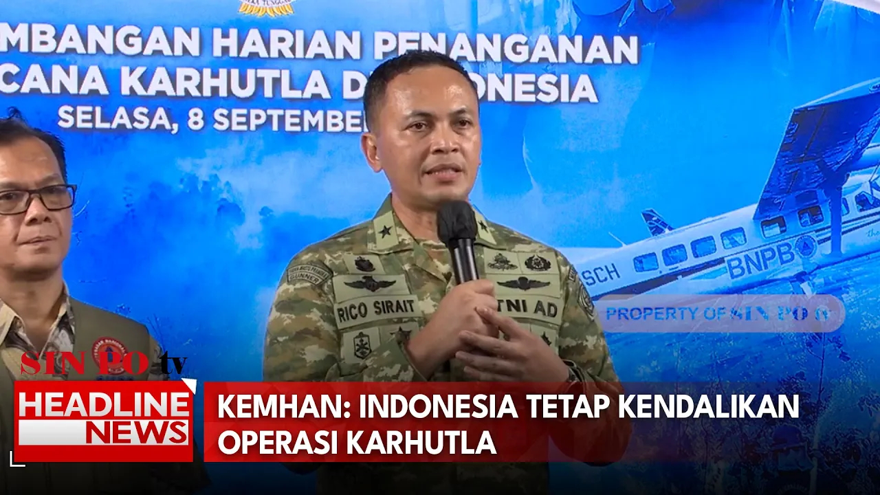 Kemhan: Indonesia Tetap Kendalikan Operasi Karhutla