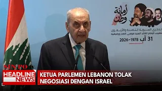 Ketua Parlemen Lebanon Tolak Negosiasi Dengan Israel