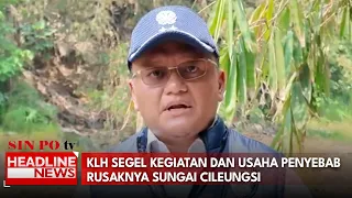 KLH Segel Kegiatan dan Usaha Penyebab Rusaknya Sungai Cileungsi