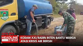 Kodam XXI/Radin Inten Bantu Warga Atasi Krisis Air Bersih