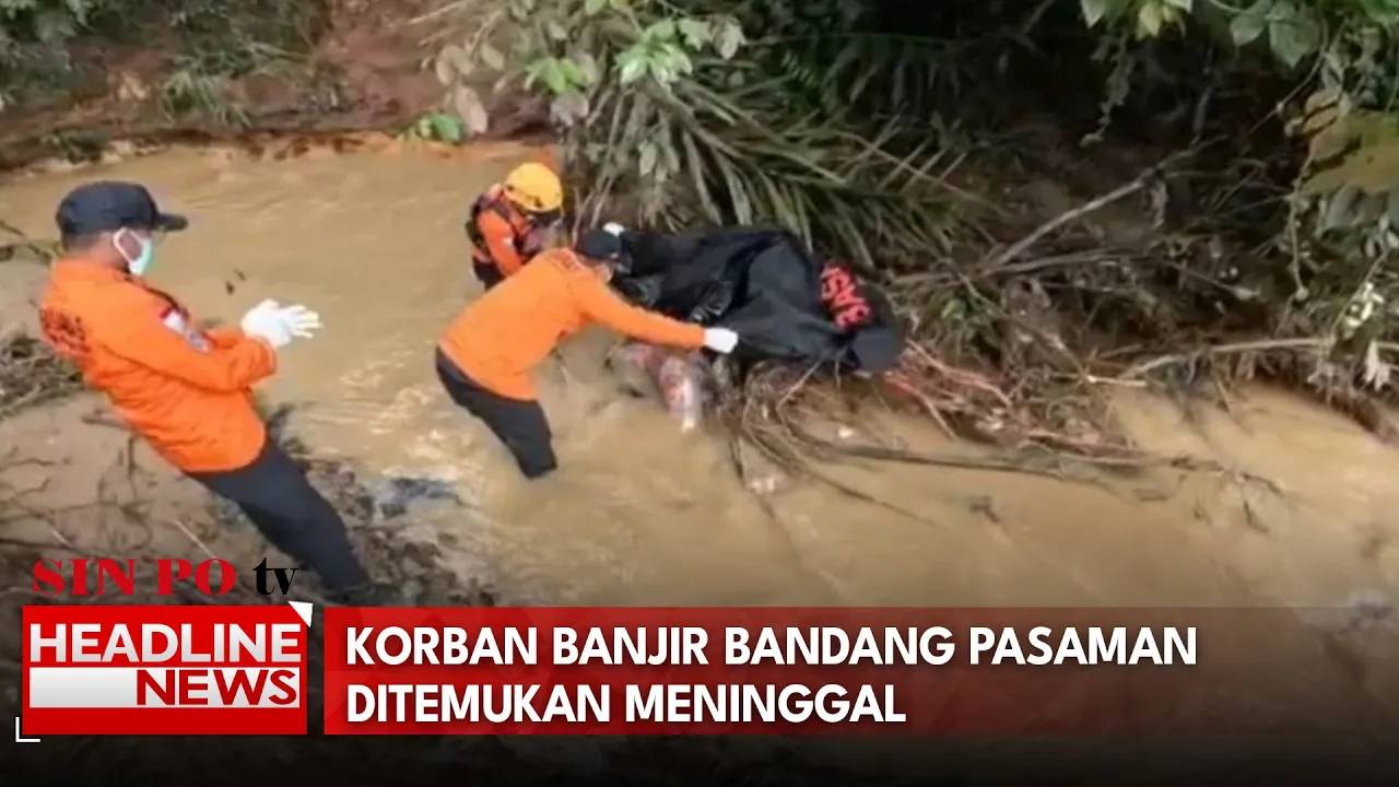 Korban Banjir Bandang Pasaman Ditemukan Meninggal