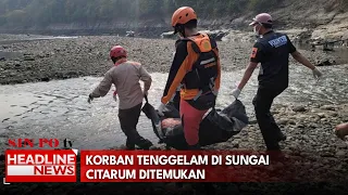 Korban Tenggelam di Sungai Citarum Ditemukan