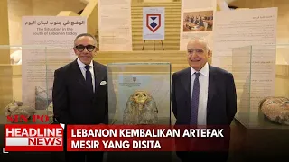 Lebanon Kembalikan Artefak Mesir Yang Disita