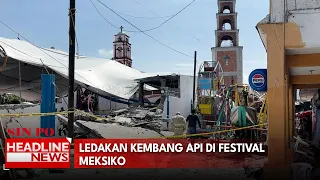 Ledakan Kembang Api di Festival Meksiko