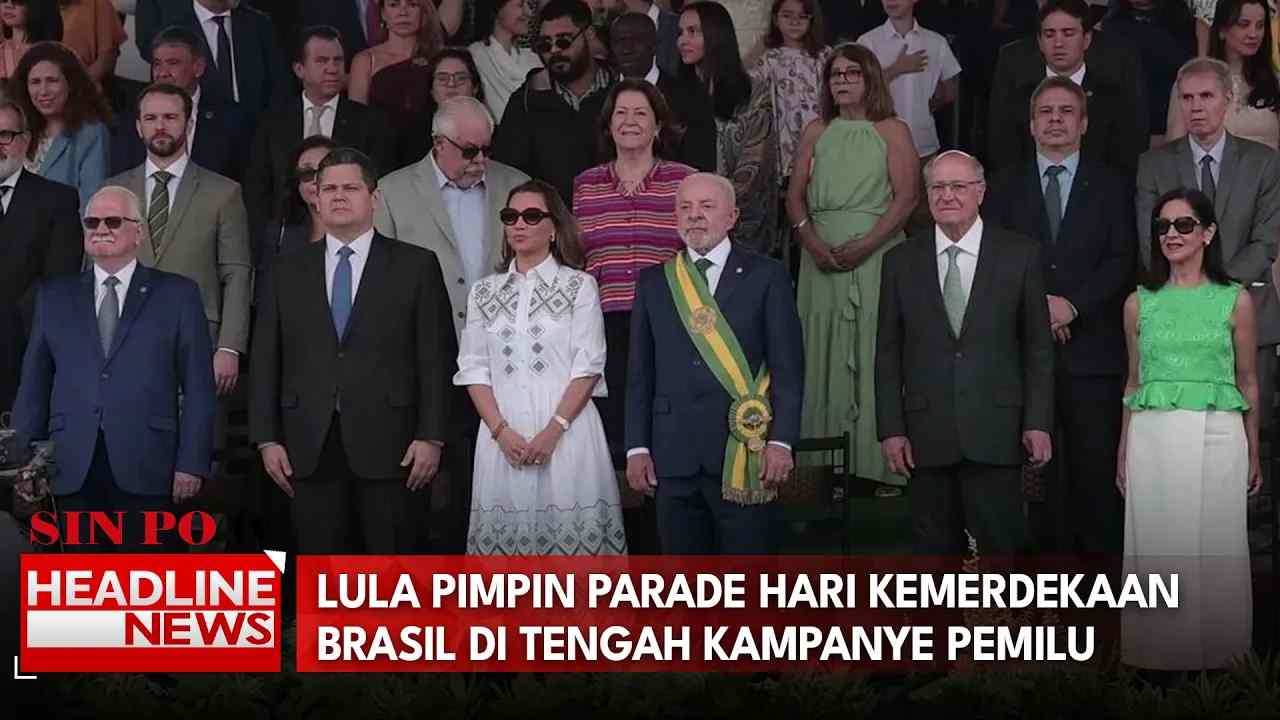 Lula Pimpin Parade Hari Kemerdekaan Brasil di Tengah Kampanye Pemilu