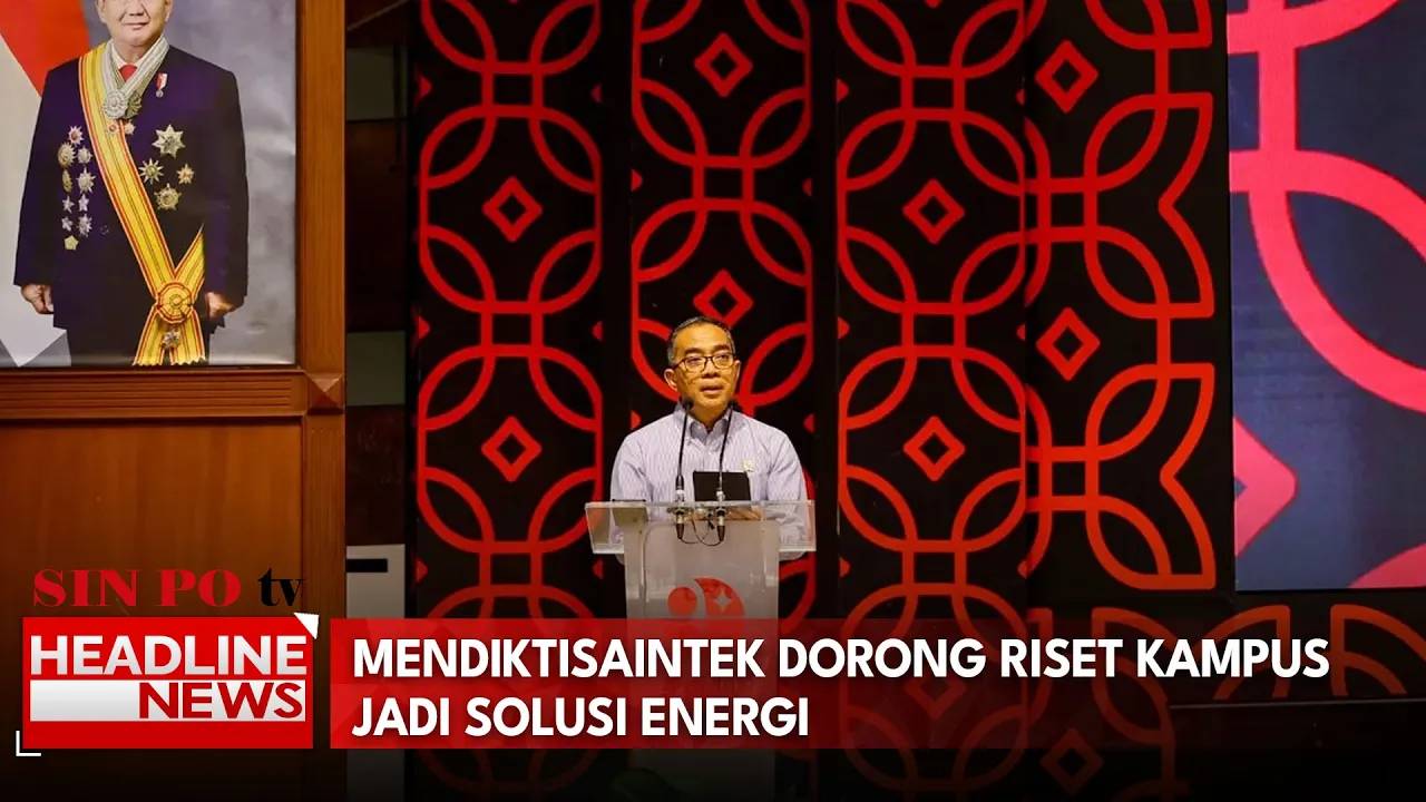 MENDIKTISAINTEK DORONG RISET KAMPUS JADI SOLUSI ENERGI