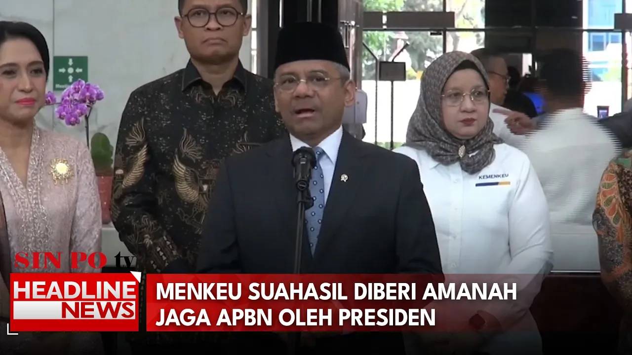 Menkeu Suahasil Diberi Amanah Jaga Apbn Oleh Presiden