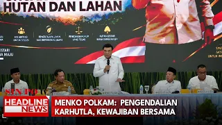 Menko Polkam: Pengendalian Karhutla, Kewajiban Bersama
