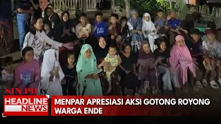 Menpar Apresiasi Aksi Gotong Royong Warga Ende