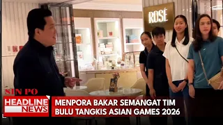 Menpora Bakar Semangat Tim Bulu Tangkis Asian Games 2026