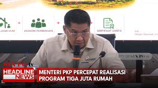 Menteri PKP Percepat Realisasi Program 3 Juta Rumah