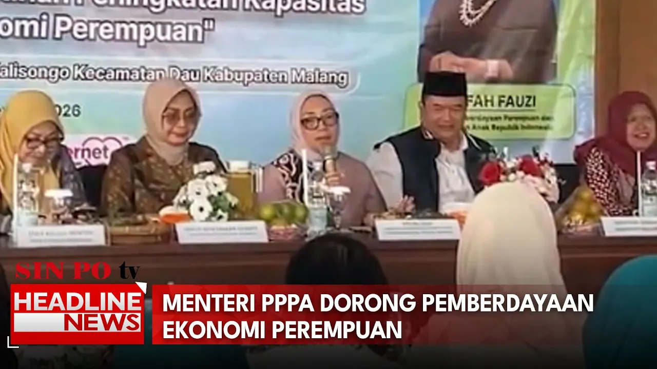 Menteri PPPA Dorong Pemberdayaan Ekonomi Perempuan