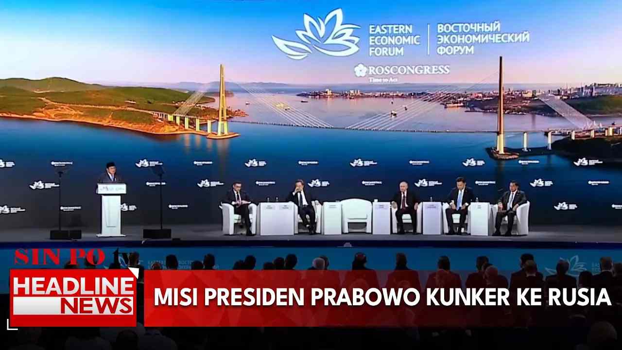 Misi Presiden Prabowo Kunker Ke Rusia