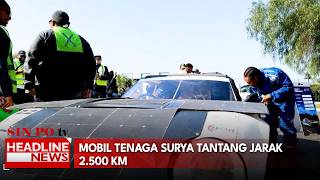 Mobil Tenaga Surya Tantang Jarak 2.500 KM