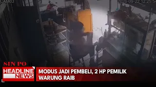 Modus Jadi Pembeli, 2 HP Pemilik Warung Raib