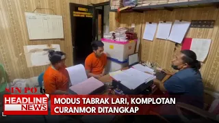 Modus Tabrak Lari, Komplotan Curanmor Ditangkap