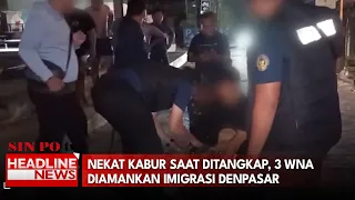 Nekat Kabur Saat Ditangkap, 3 WNA Diamankan Imigrasi Denpasar