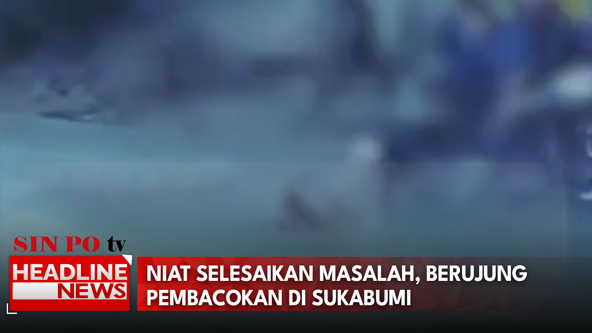 Niat Selesaikan Masalah, Berujung Pembacokan di Sukabumi