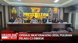 Operasi Sikat Krakatau 2026, Puluhan Pelaku C3 Dibekuk