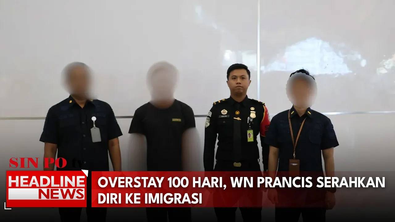 Overstay 100 Hari, WN Prancis Serahkan Diri ke Imigrasi