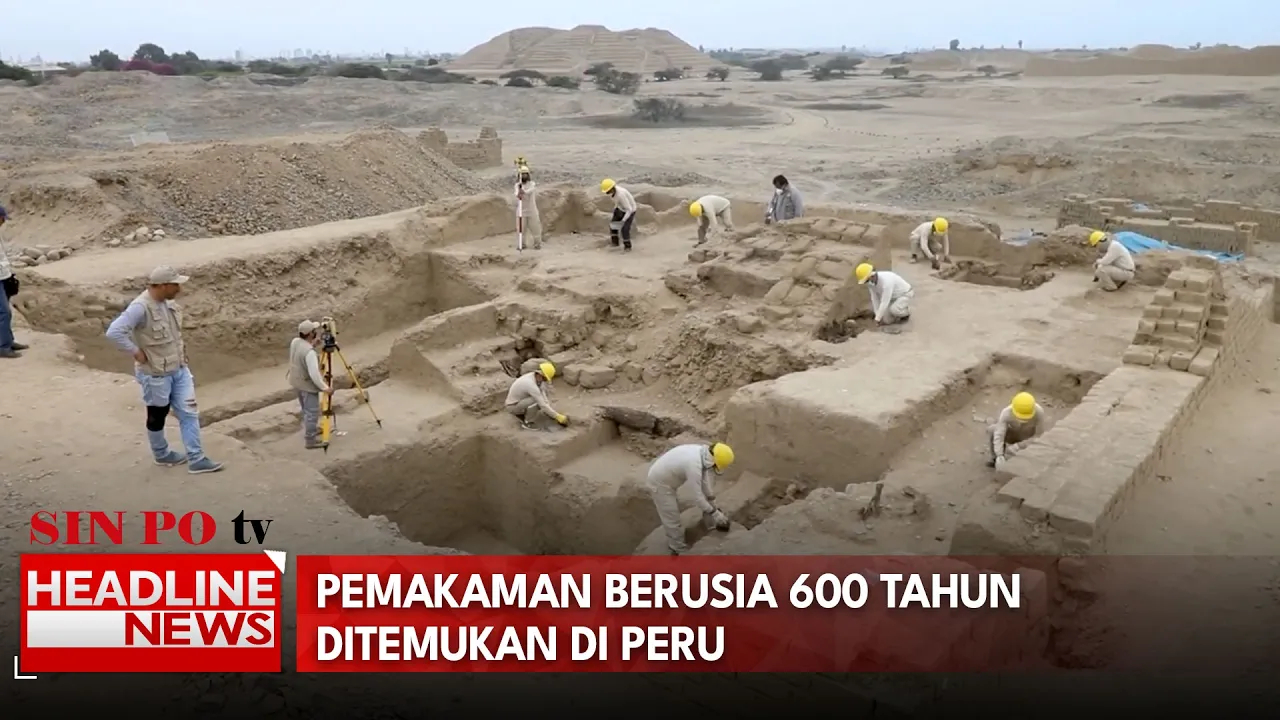Pemakaman Berusia 600 Tahun Ditemukan Di Peru