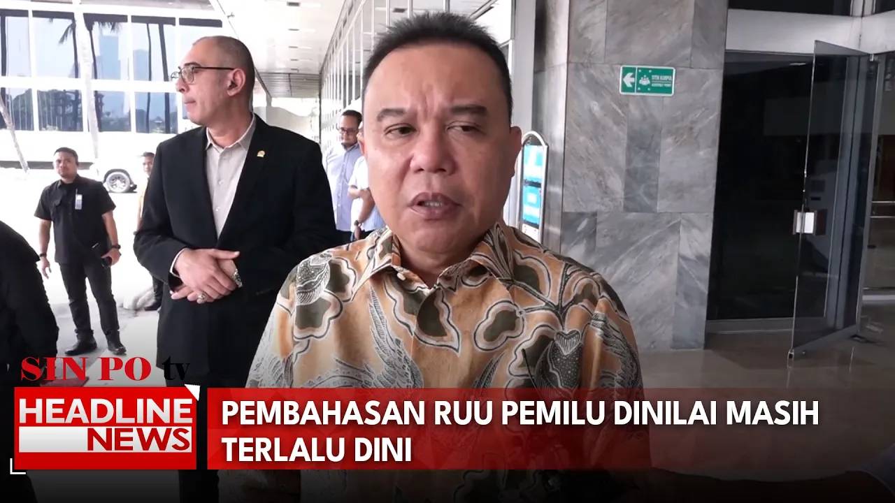 Pembahasan RUU Pemilu Dinilai Masih Terlalu Dini