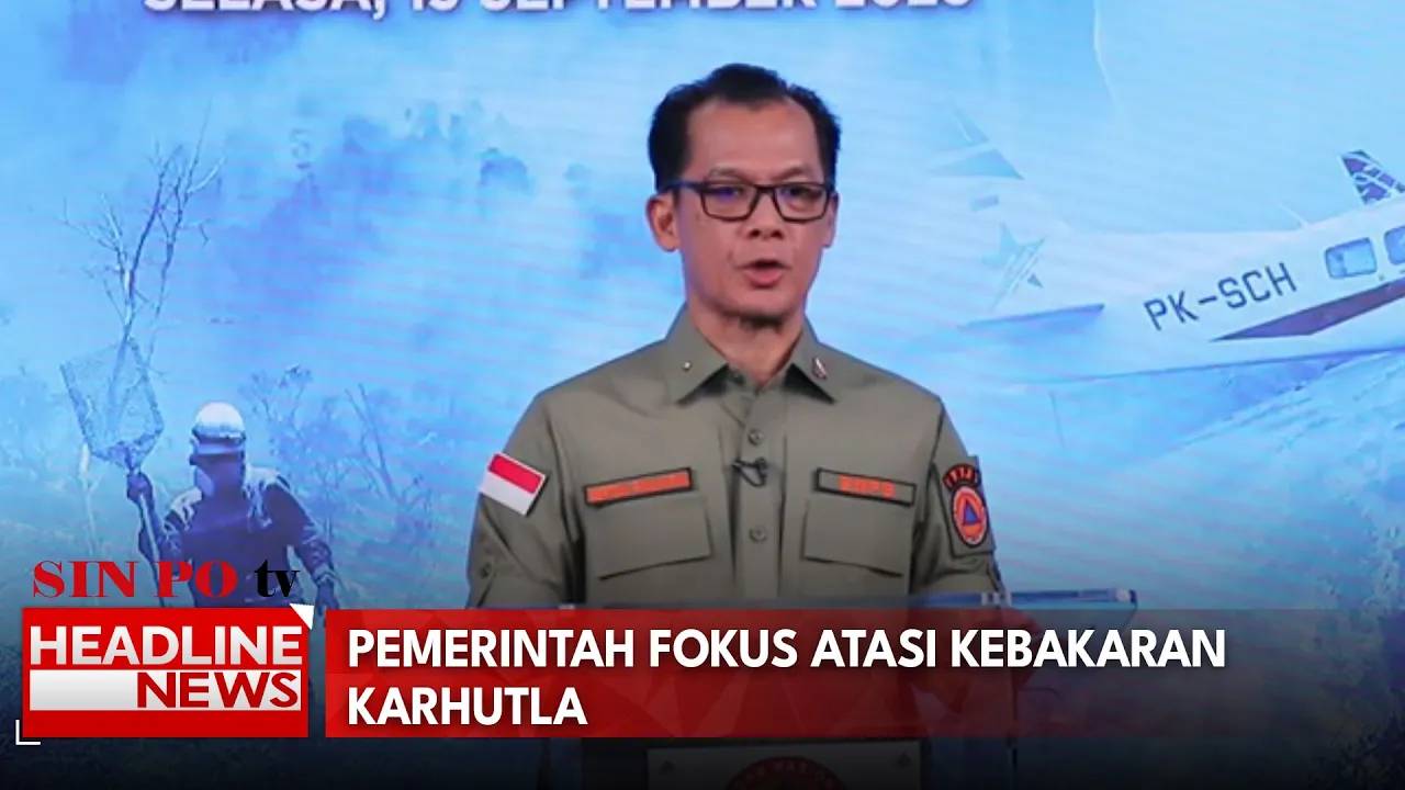 Pemerintah Fokus Atasi Kebakaran Karhutla