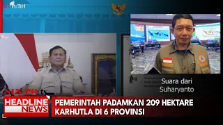 Pemerintah Padamkan 209 Hektare Karhutla Di 6 Provinsi