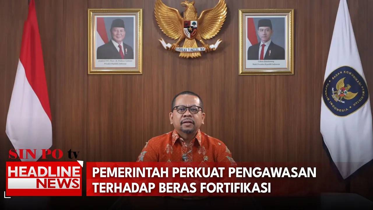 Pemerintah Perkuat Pengawasan Terhadap Beras Fortifikasi