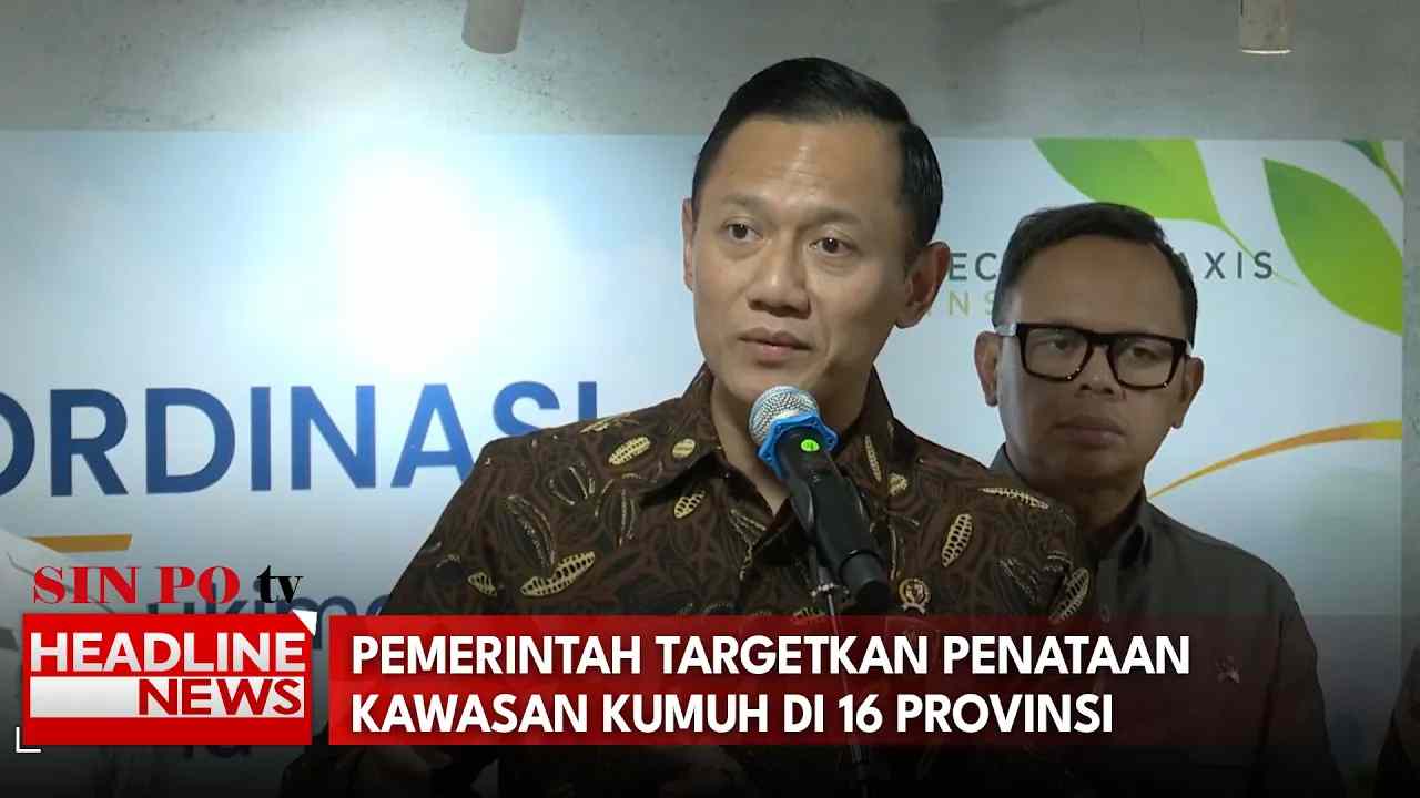 Pemerintah Targetkan Penataan Kawasan Kumuh di 16 Provinsi