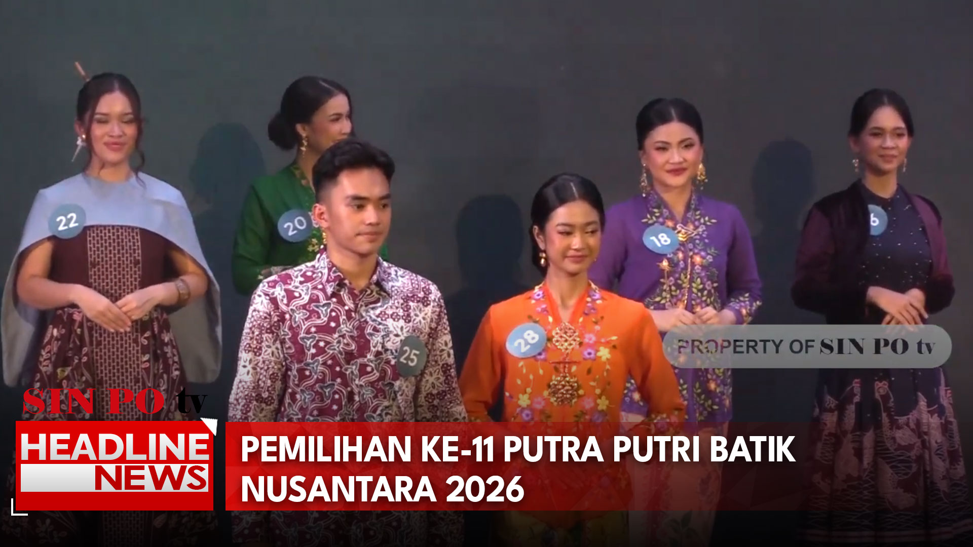 Pemilihan Ke-11 Putra Putri Batik Nusantara 2026