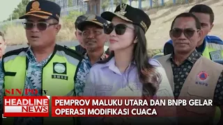 Pemprov Maluku Utara dan BNPB Gelar Operasi Modifikasi Cuaca