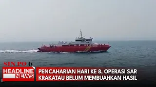 Pencaharian Hari Ke 8, Operasi SAR Krakatau Belum Membuahkan Hasil