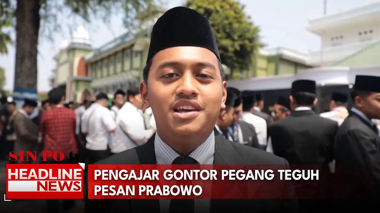 Pengajar Gontor Pegang Teguh Pesan Prabowo