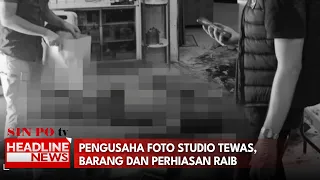 Pengusaha Foto Studio Tewas, Barang Dan Perhiasan Raib