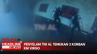 Penyelam TNI AL Temukan 3 Korban KM Virgo