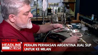 Perajin Perhiasan Argentina Jual Sup Untuk ke Milan