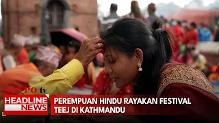 Perempuan Hindu Rayakan Festival Teej Di Kathmandu