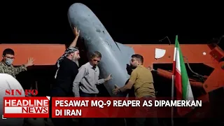 Pesawat MQ-9 Reaper As Dipamerkan di Iran