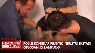 Polisi Bongkar Praktik Industri Ekstasi Oplosan, Di Lampung