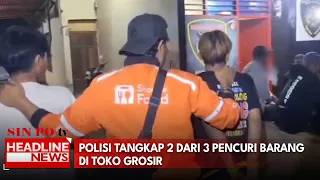 Polisi Tangkap 2 Dari 3 Pencuri Barang Di Toko Grosir