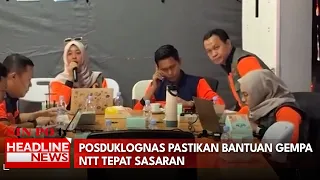 Posduklognas Pastikan Bantuan Gempa NTT Tepat Sasaran