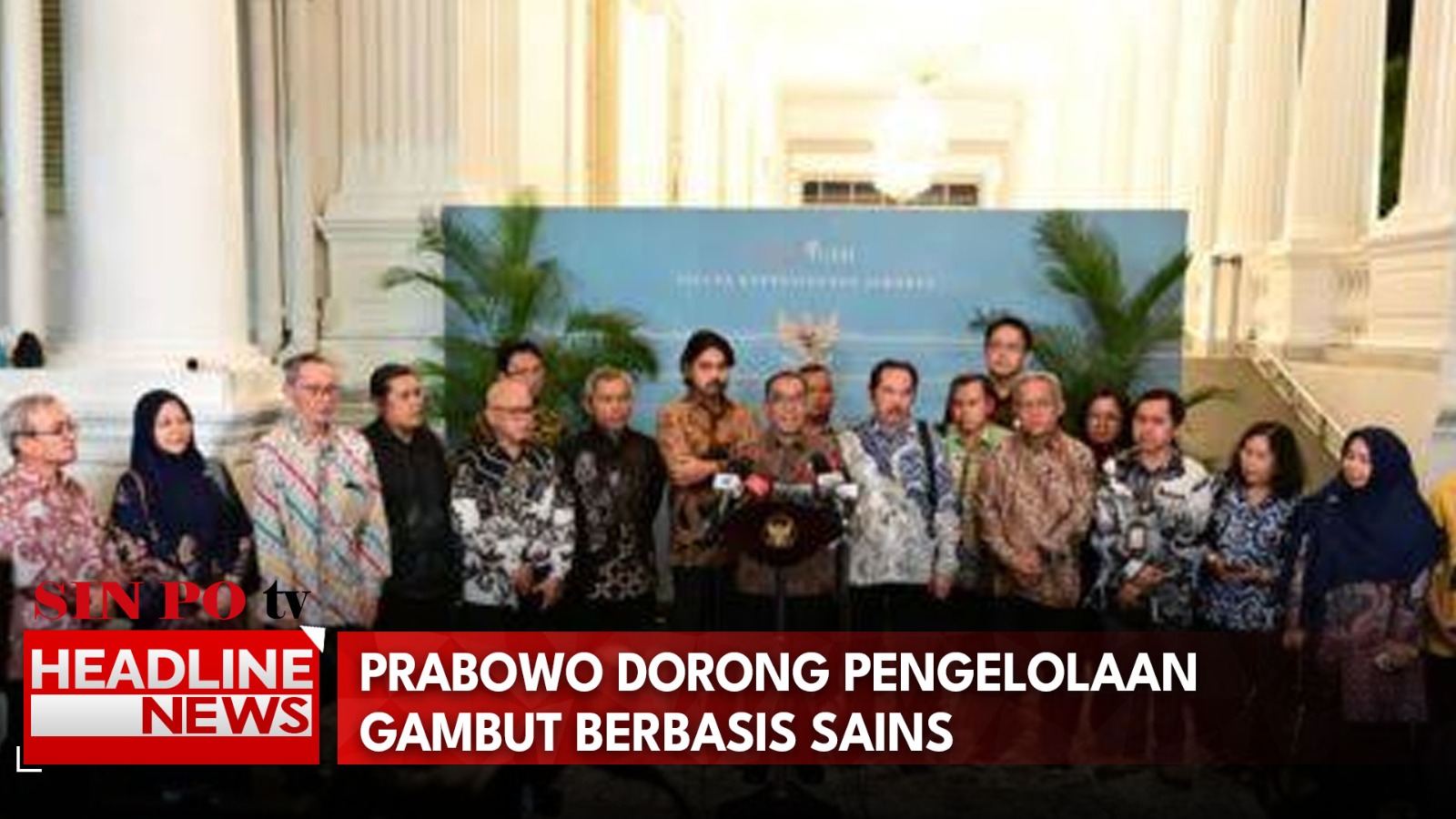 Prabowo Dan Akademisi Bahas Pengelolaan Gambut Dan Karhutla
