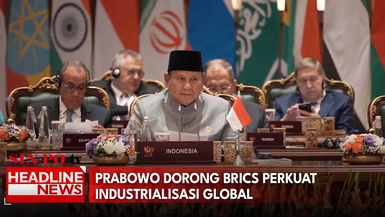 Prabowo Dorong BRICS Perkuat Industrialisasi Global