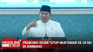 Prabowo Resmi Tutup Muktamar Ke-35 NU Di Jombang