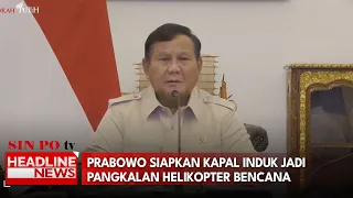 Prabowo Siapkan Kapal Induk Jadi Pangkalan Helikopter Bencana