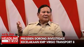 Presiden Dorong Investigasi Kecelakaan KMP Virgo Transport 8