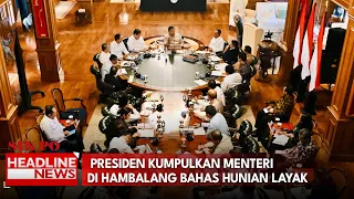 Presiden Kumpulkan Menteri di Hambalang Bahas Hunian Layak