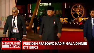 Presiden Prabowo Hadiri Gala Dinner KTT BRICS