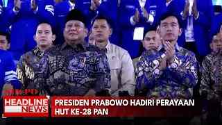 Presiden Prabowo Hadiri Perayaan HUT Ke-28 PAN